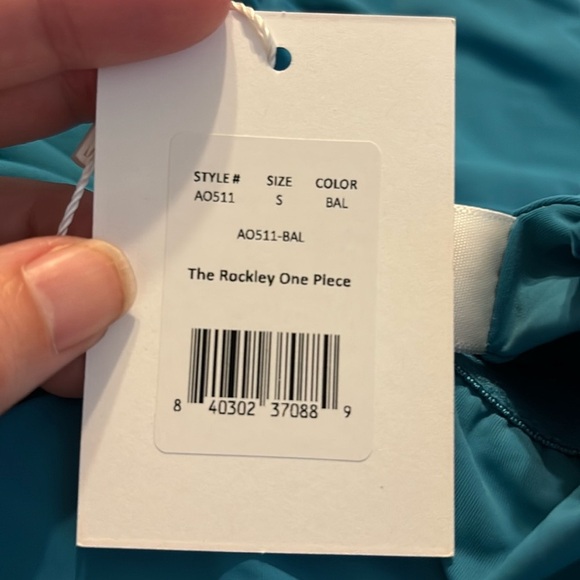 Andie The Rockley One Piece Swimsuit Baltic size Small NWT - Picture 7 of 8